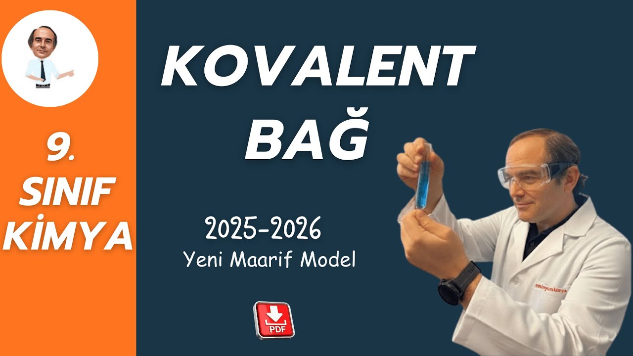 10) Kovalent Bağları Kafaya Kazıyalım! ⚛️ | Polar & Apolar Kovalent Bağ  Net Anlatım (9. Sınıf)