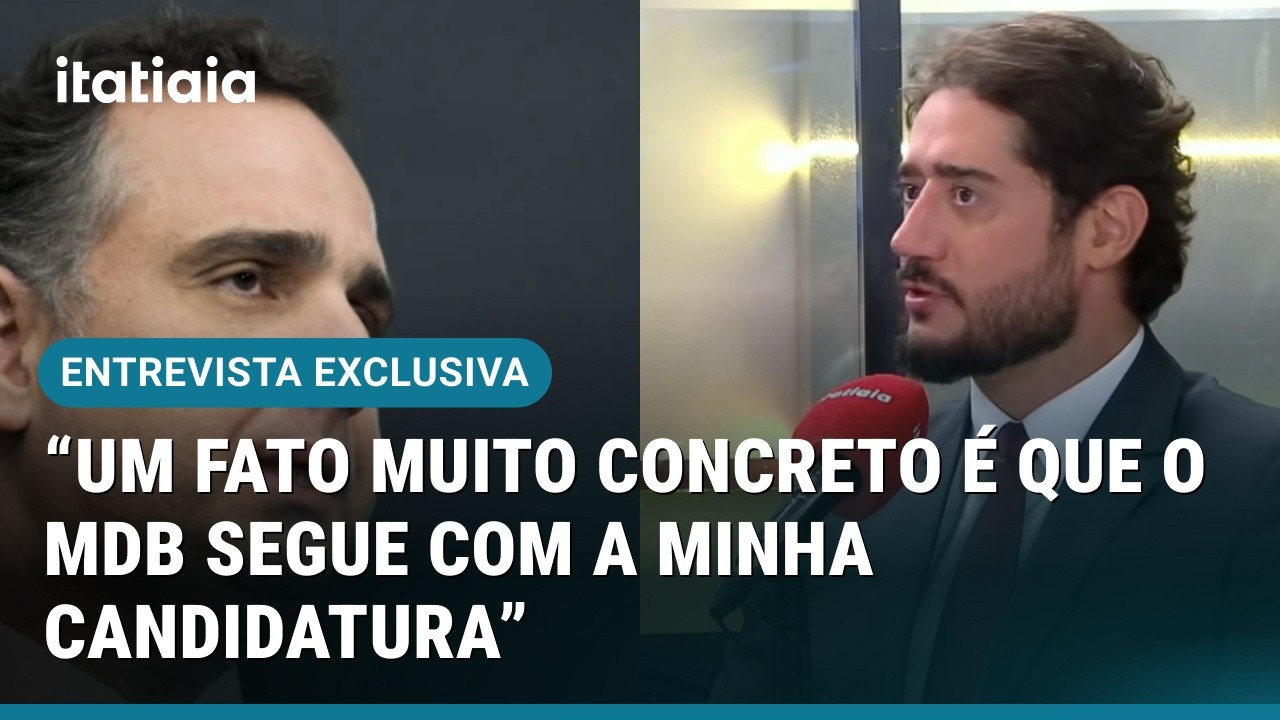 GABRIEL AZEVEDO SE REÚNE COM PACHECO EM BRASÍLIA E GARANTE QUE SERÁ O CANDIDATO DO MDB AO GOVERNO