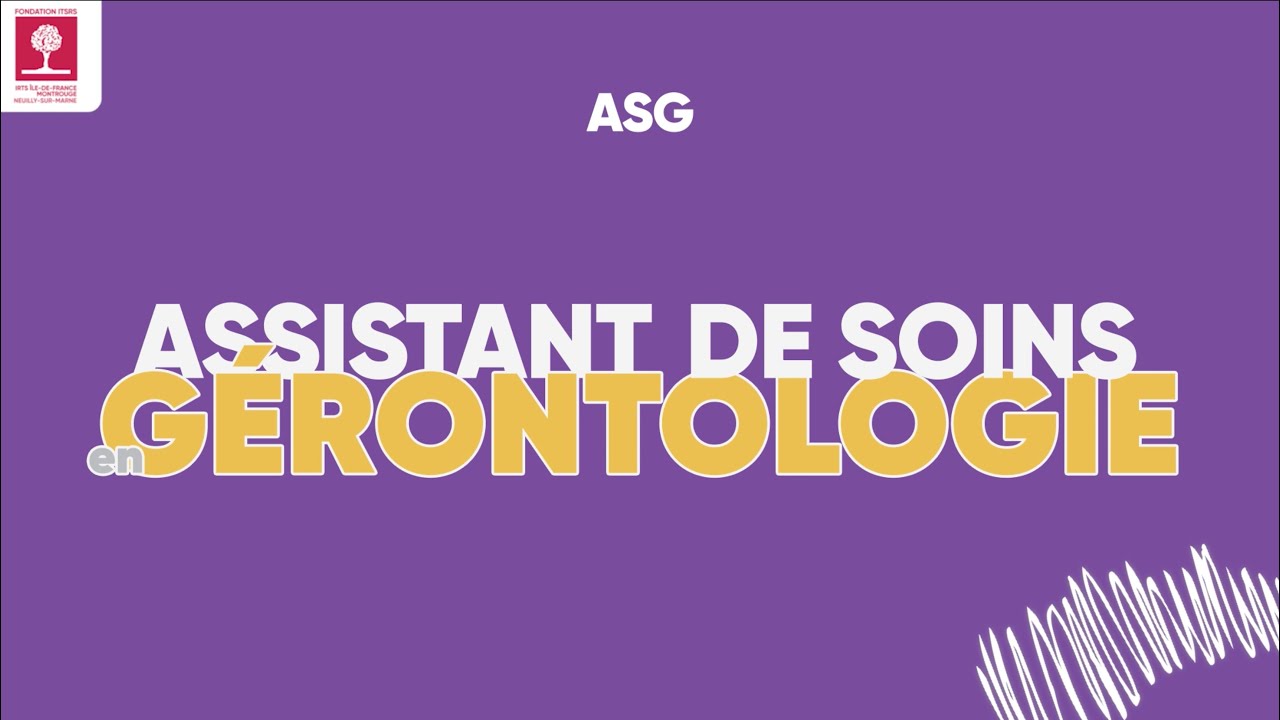 Assistant de soins en gérontologie