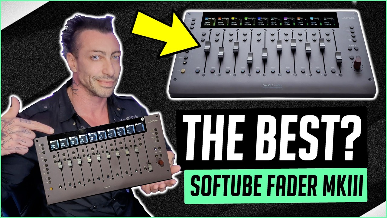 Softube Console 1 FADER MK3 ПЕРВЫЙ ВЗГЛЯД И ОБЗОР Настройка Pro Tools