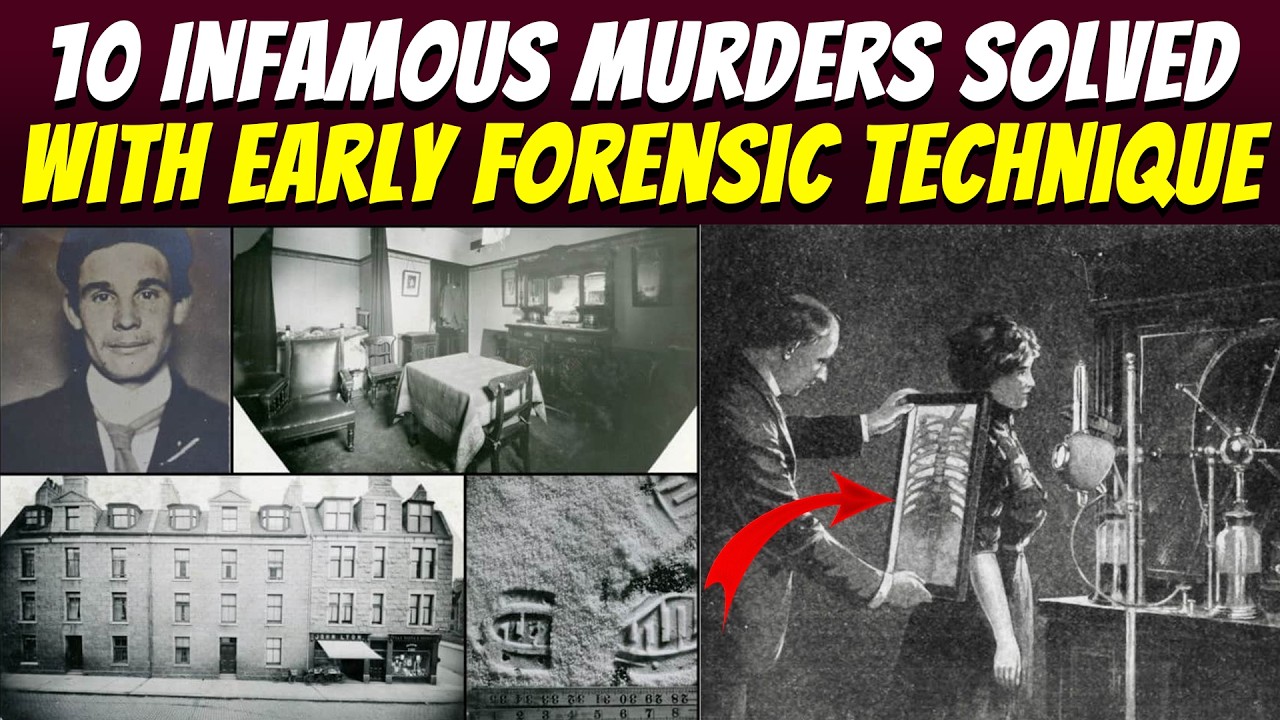 10 Infamous Murders Solved with Early Forensic Technique | Creepshow