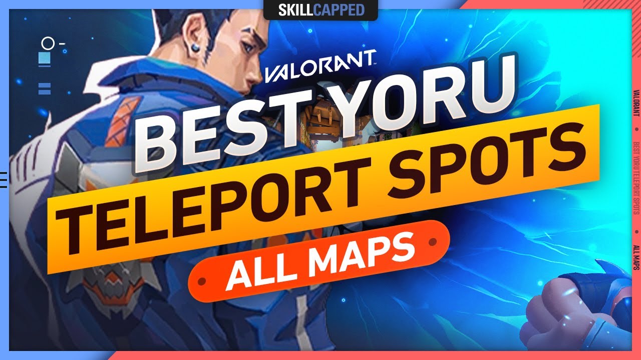 The BEST PRO Yoru TELEPORT LINEUPS & SPOTS on ALL MAPS (Bind, Haven, Ascent, Split, Icebox)
