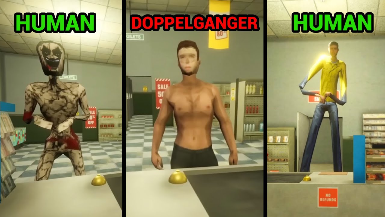 DO NOT LET THE DOPPELGANGERS INSIDE THE GAS STATION | Shift at Midnight