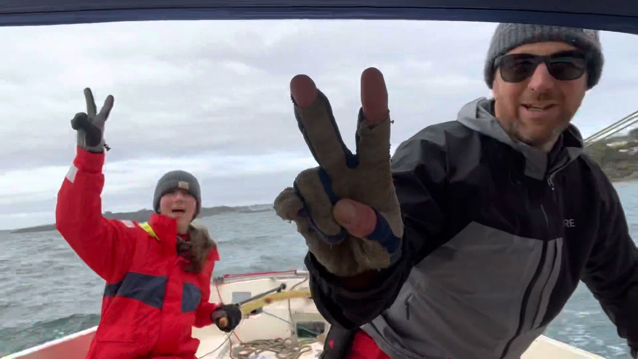 Cornish Crabber Shrimper 19 Sailing December 2021