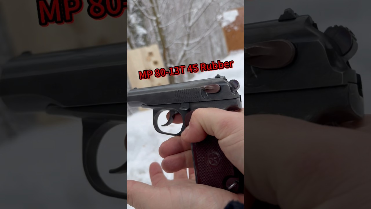 МР 80-13Т. 45-Rubber. #makarov #fire #shooting #макаров#shorts #short