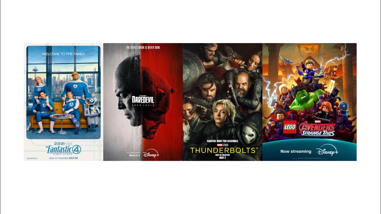 Ranking every Marvel movie/show of 2025