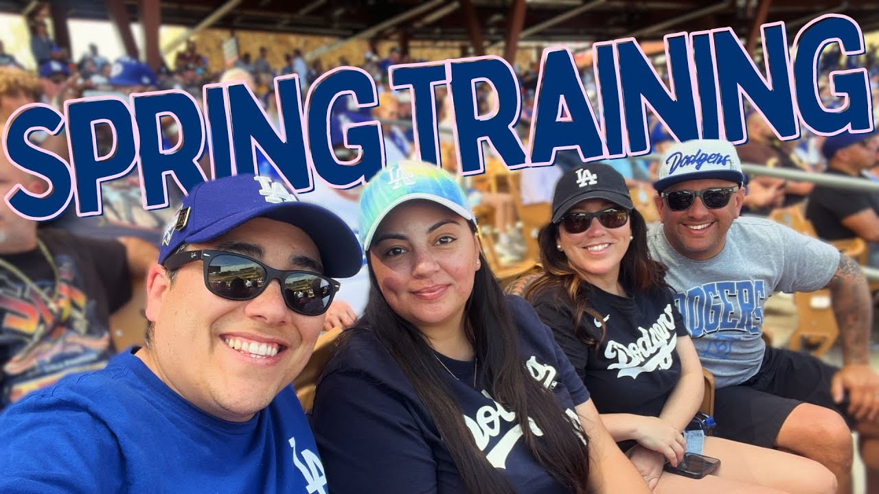 Our First Dodgers Spring Training