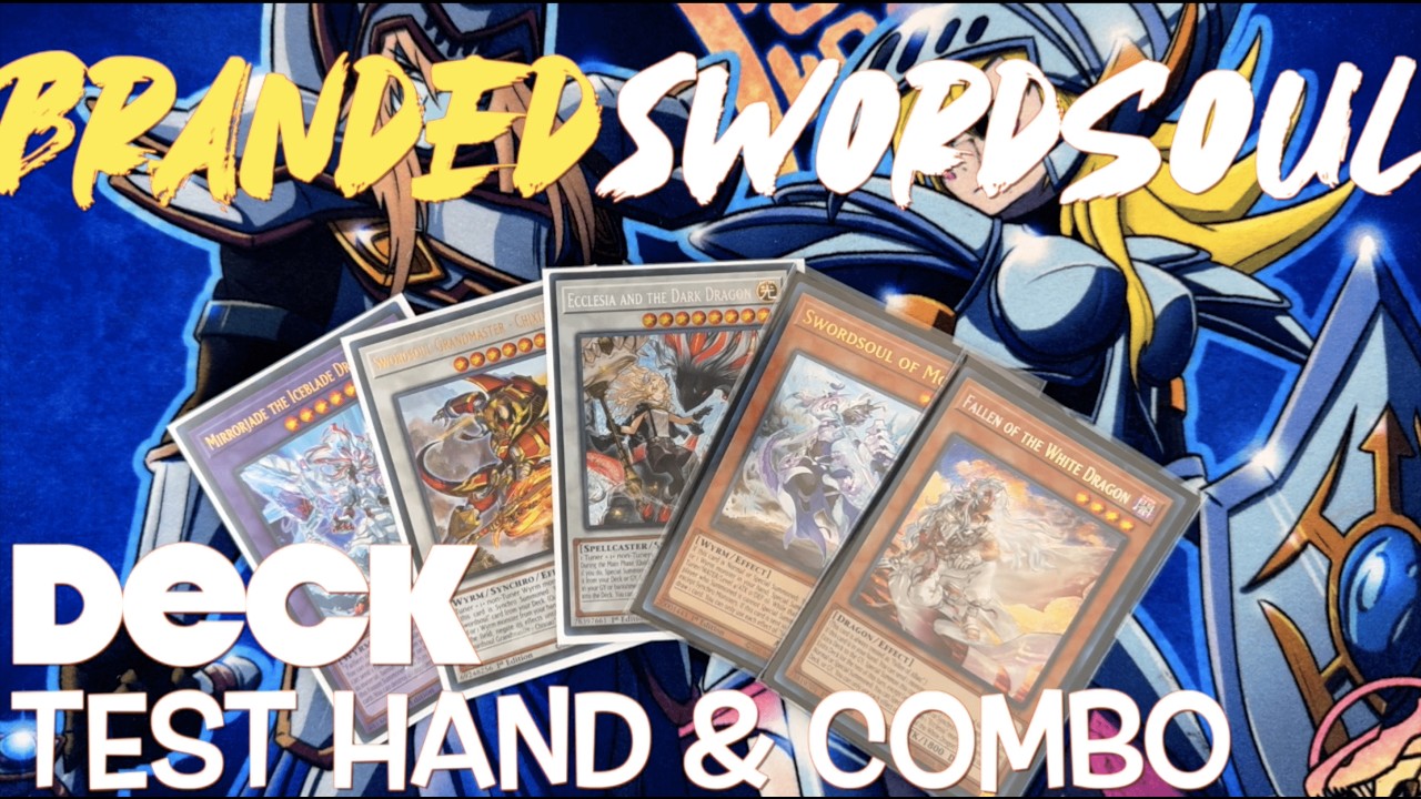 Описание колоды Branded Swordsoul + тестовая раздача и комбинация! Эта колода просто БЕЗУМНАЯ!
