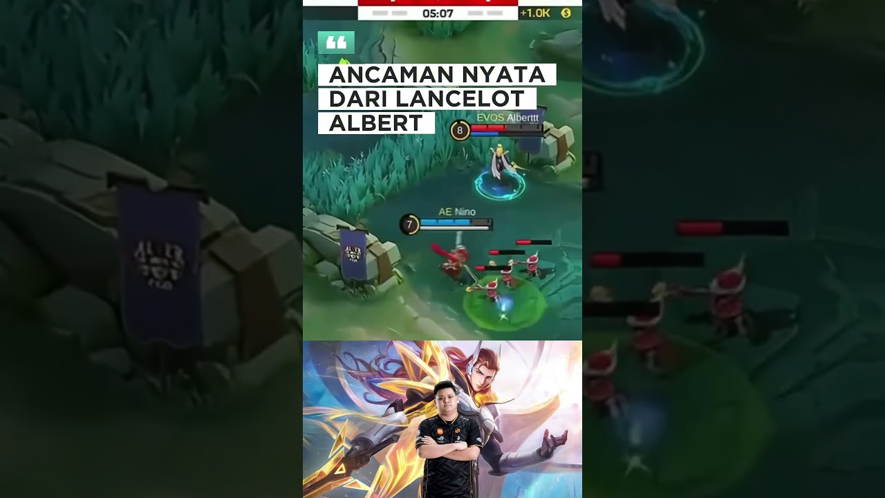 ANCAMAN NYATA DARI LANCELOT ALBERT #mobilelegends #mlbb #lancelot #albert #evos #fyp