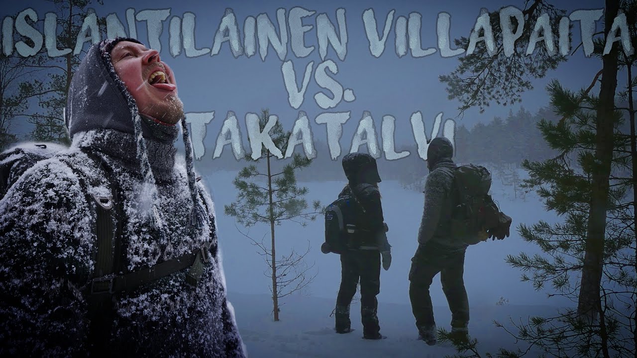 Pitääkö ISLANTILAINEN VILLAPAITA Sinut Kuivana Talviretkeilyssä? | Petzl Tikka Otsavalon ARVONTA