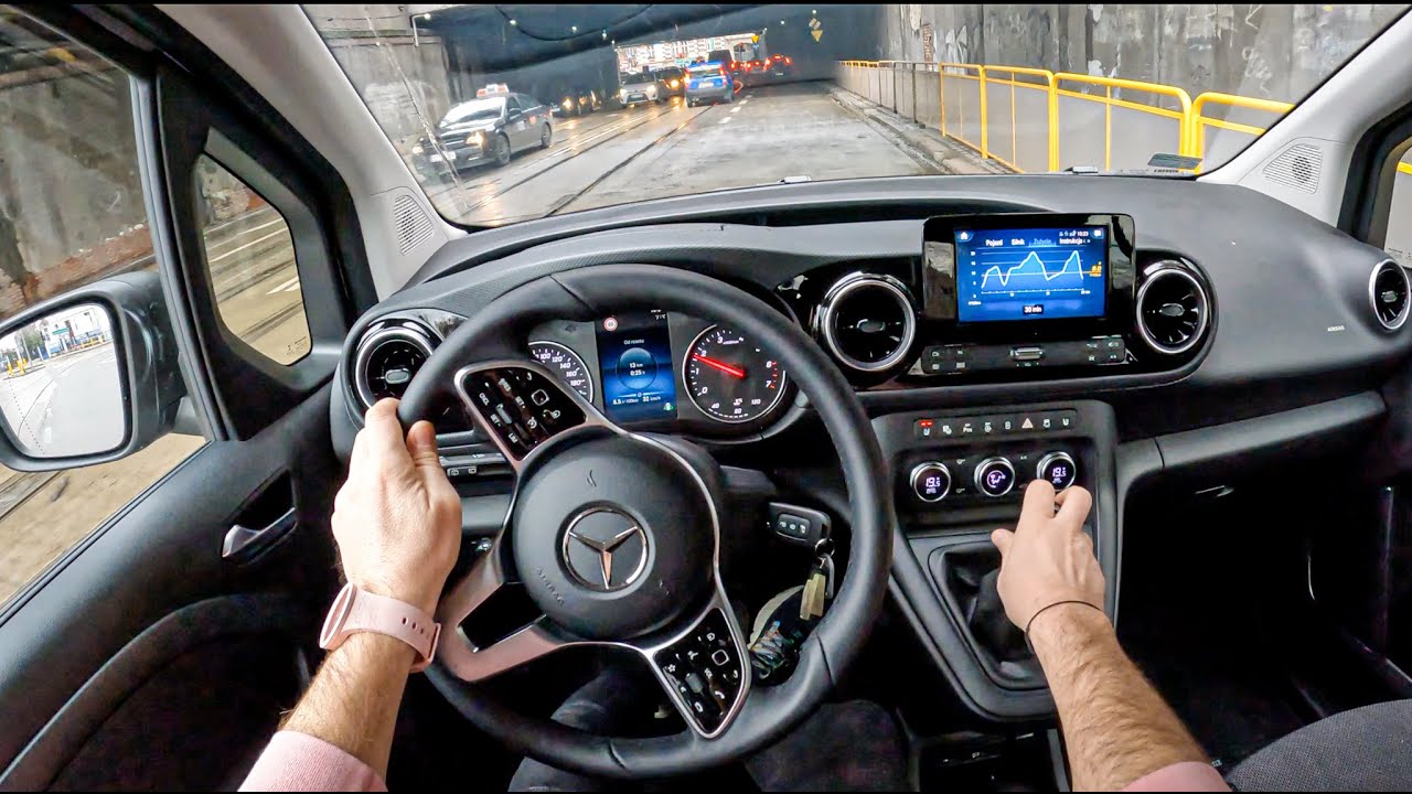 2022 Mercedes Citan II Tourer [1.3 113 131HP] | POV Test Drive #1129 Joe Black