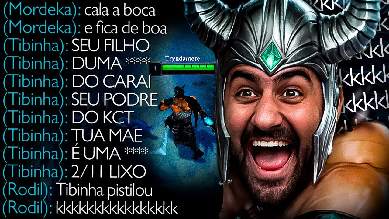 FIZ TRYNDA AP E TIBINHA DANDO O MAIOR RAGE DA HISTÓRIA DO CANAL KKKKKKKKKK