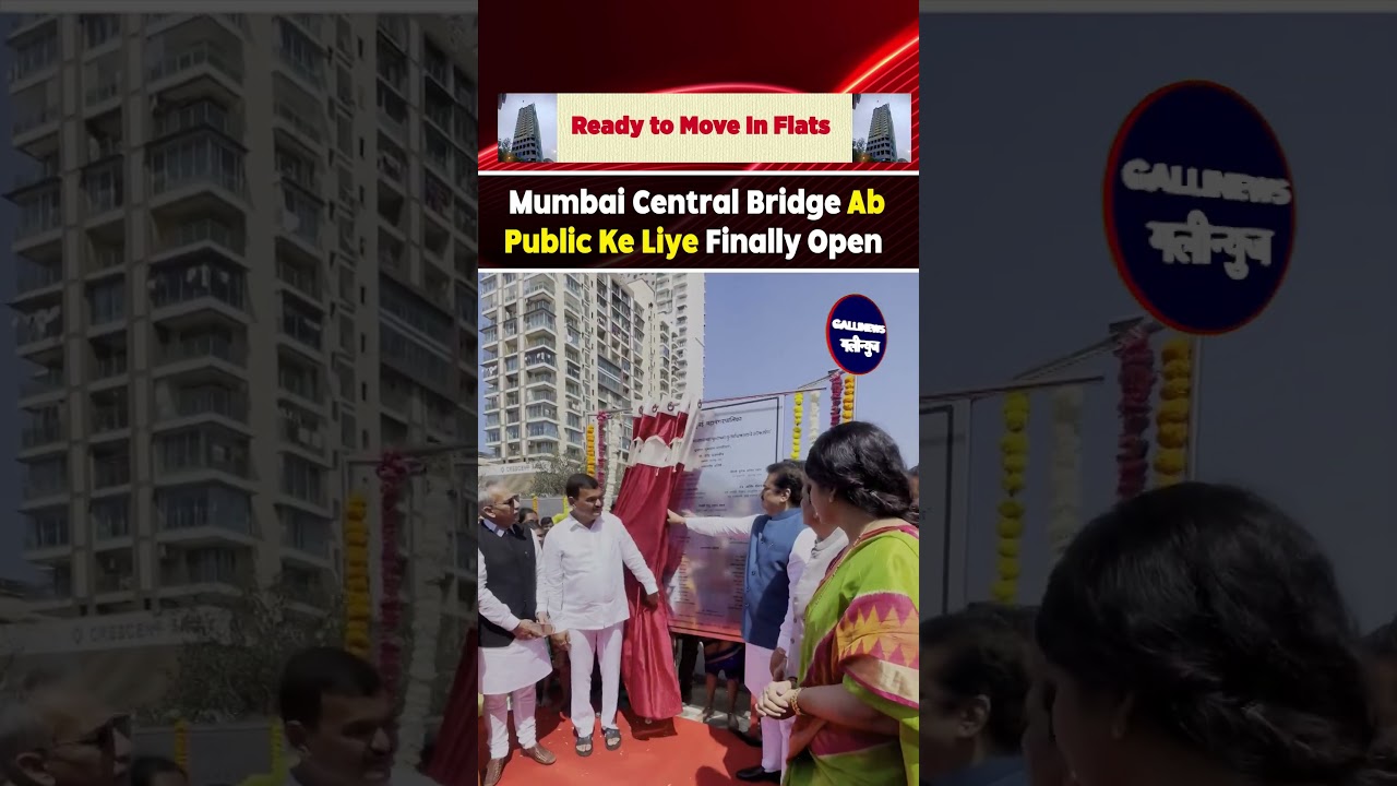 Mumbai Central Bridge Ab Public Ke Liye Finally Open