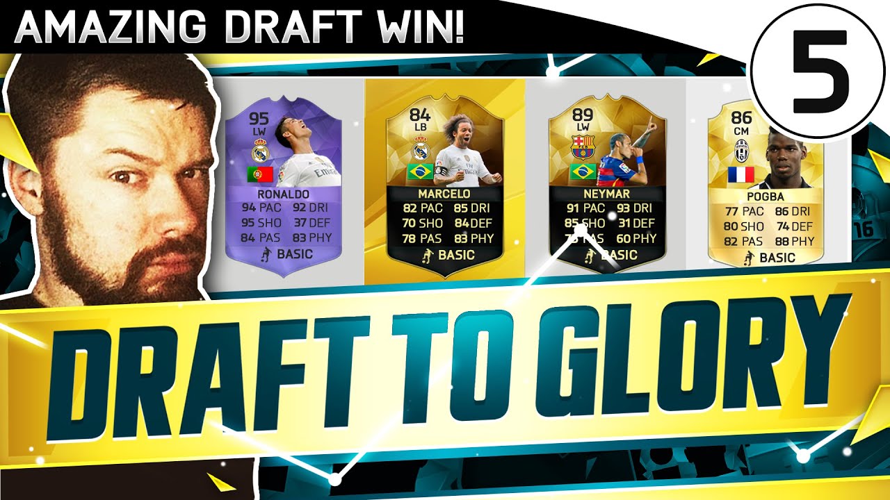 AMAZING DRAFT WIN! - Draft To Glory #05 - FIFA 16 Ultimate Team