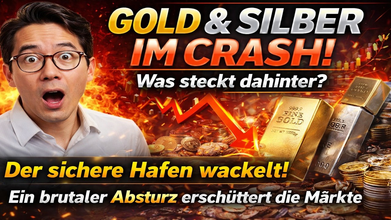 Gold und Silber brechen plötzlich ein – was steckt dahinter?