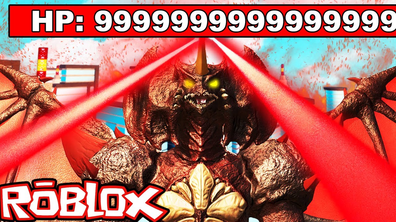 when you finally MAX THE STRONGEST KAIJU (roblox Godzilla)