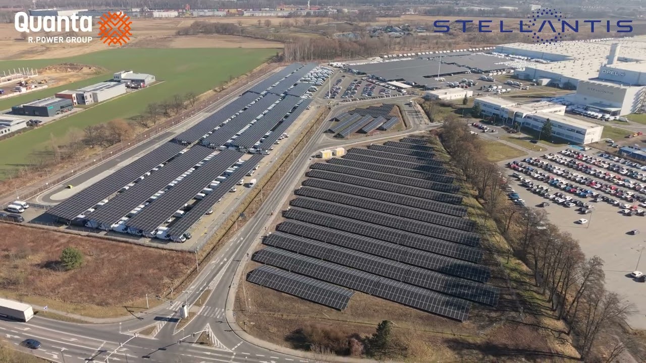 Quanta Energy i Stellantis: 12 MW PV i największe carporty w CEE