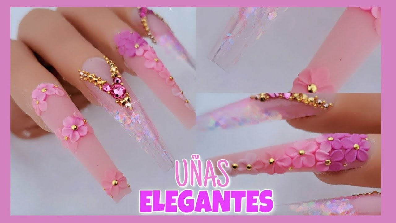 UÑAS ESCULTURALES y 3D 💕💕