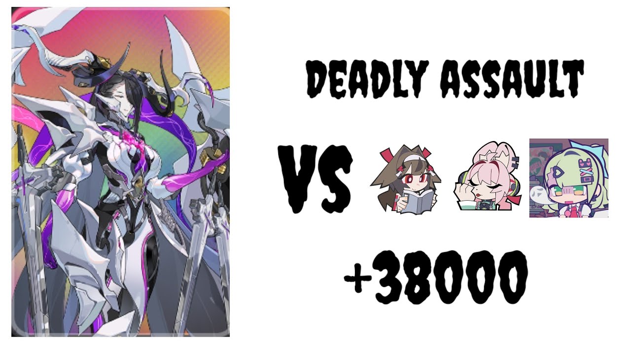 Ye shunguang & Zhao & Sunna | zenless zone zero | deadly assult | enjoyy💙💙