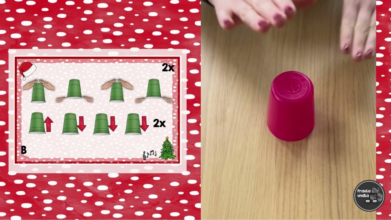 Cup Song zum Weihnachtsklassiker “ROCKIN’ AROUND THE CHRISTMAS TREE”