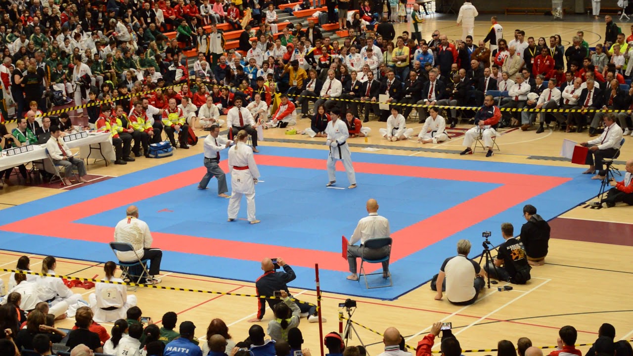 JKA GichinCup 2017 Team Kumite F - (RUS) vs Shiina (JPN)