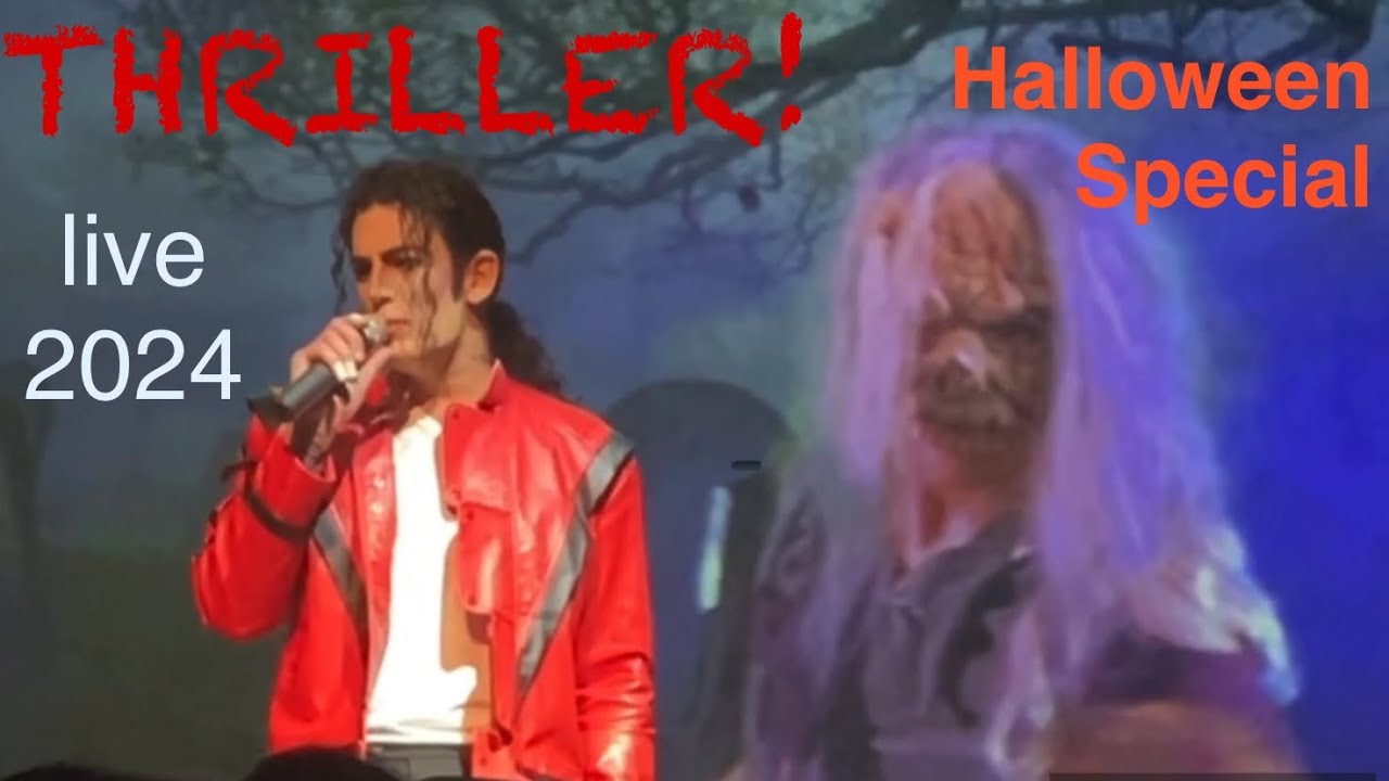 Thriller - Halloween Special 2024- Michael Jackson live by CJ #thriller #halloween #michaeljackson