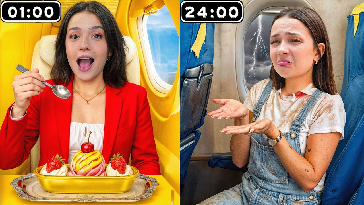 24 SAAT UÇAKTA KALDIK !? Feride Özdinç | Sıla Dündar
