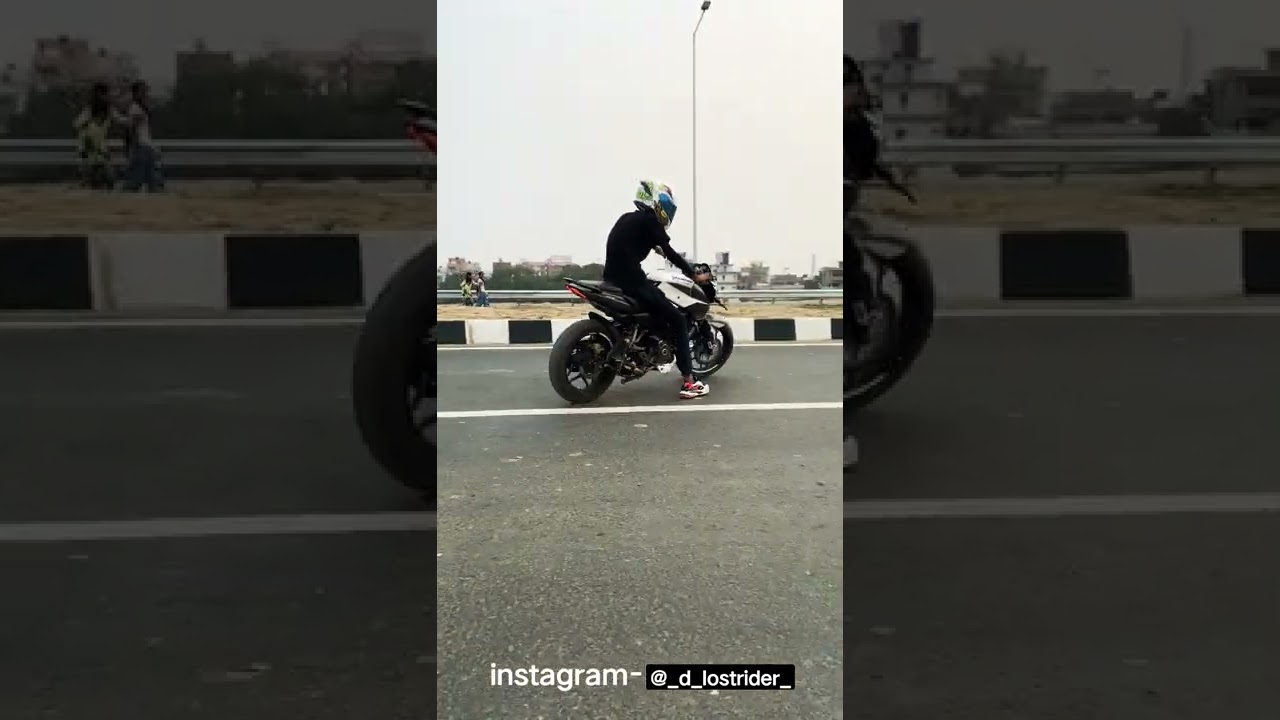 Ns200 Full system exhaust note 💥#akrapovic #shorts #trending #viral #featured