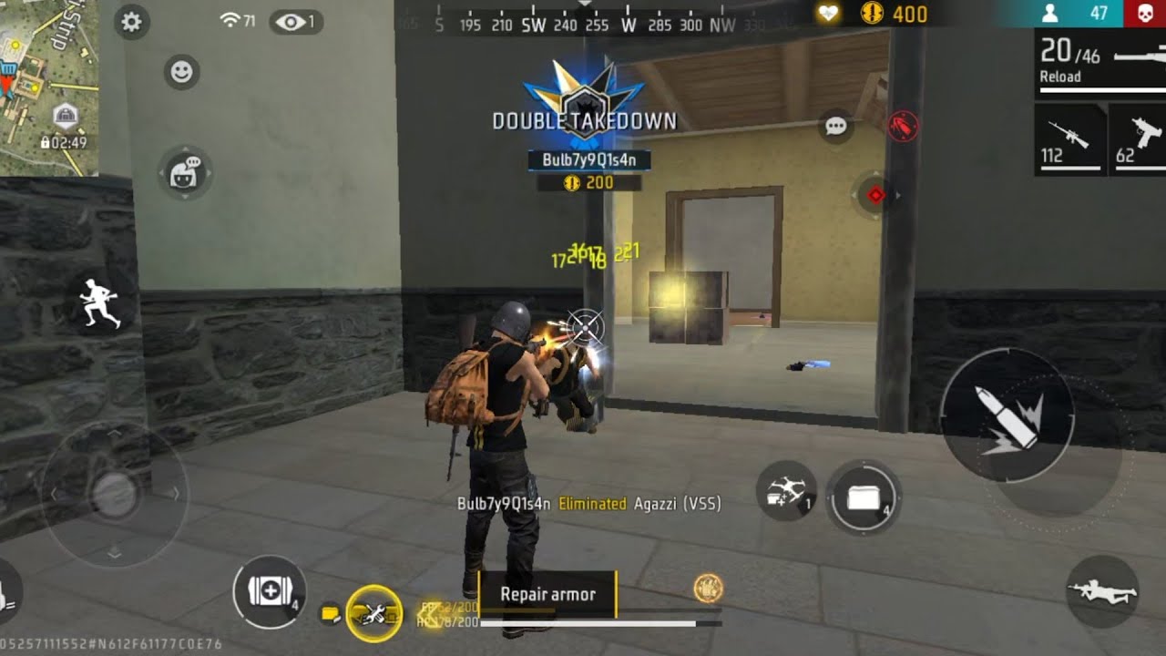 Free fire max🔥 Better royal mod 16 kil+ booyah 