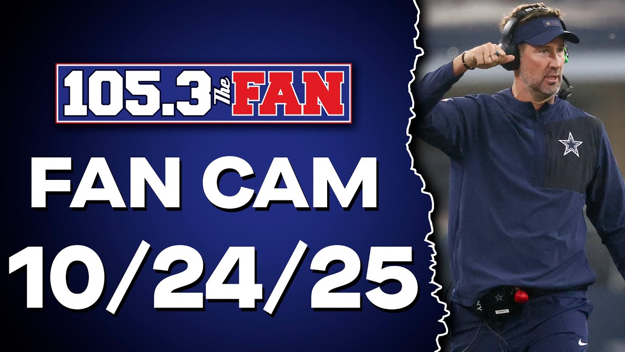 Cowboys Prepare For Broncos; Stars Drop 4th Straight; Mavs Take On Wizards | Fan Cam 10/24/25