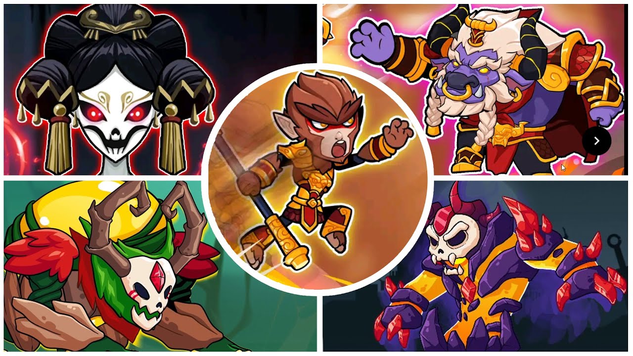 Monkey King To The West All Bosses New Update