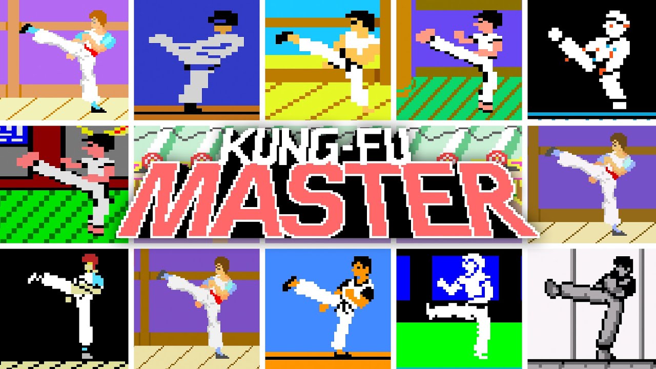 Kung-Fu Master / Spartan X - Versions Comparison (HD 60 FPS)