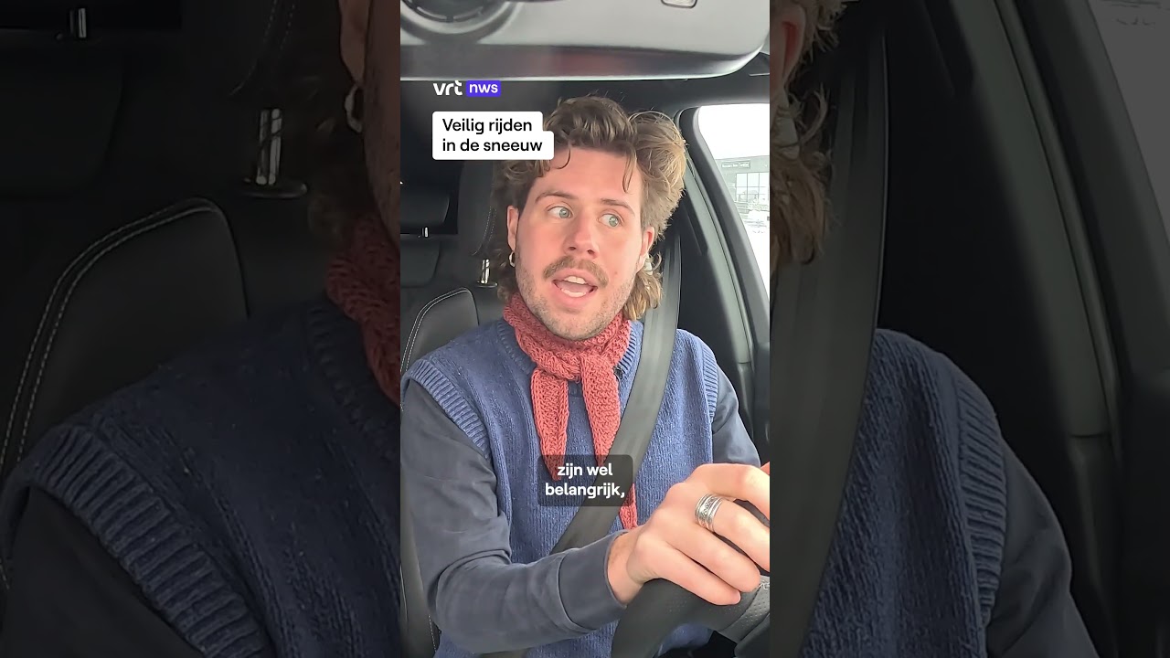 Veilig rijden in de sneeuw? Hier moet je op letten. #vrtnws #nws #nieuws #sneeuw #vias