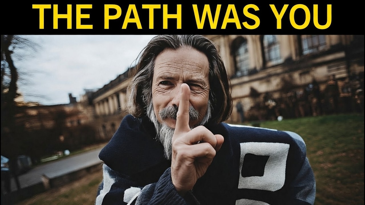 This ALAN WATTS Lecture About Destiny Will Give You Goosebumps