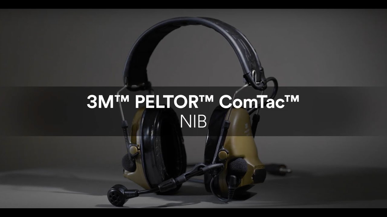 3M™ PELTOR™ ComTac™ Headsets | Overview of NIB Functionality