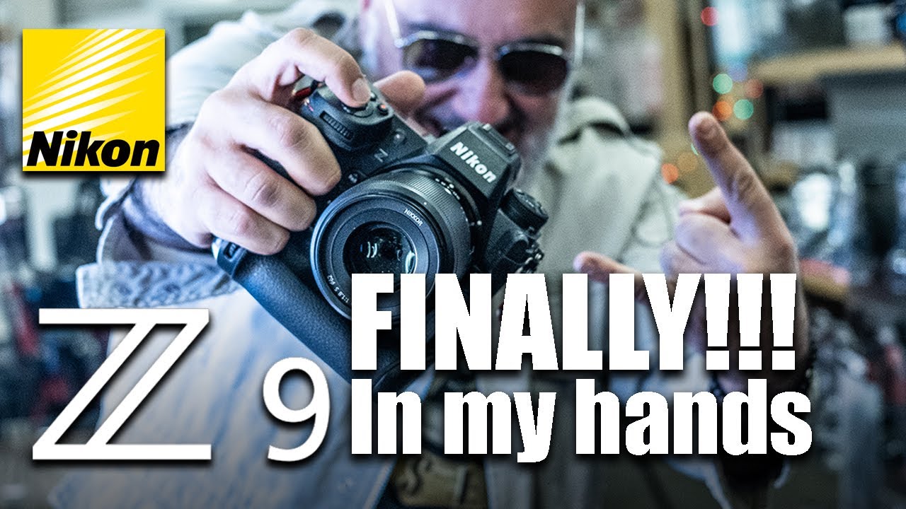 The Nikon Z9 in my hands | The Z 9 is that & more! First impressions CHECK THIS OUT!