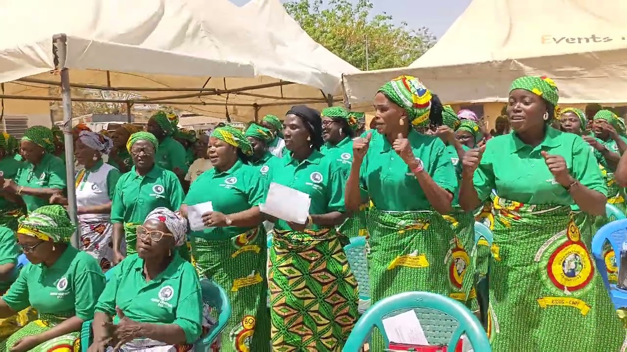 DAY 2 - SONG Ministration by Kano Central DCC Women Fellowship Choir. 