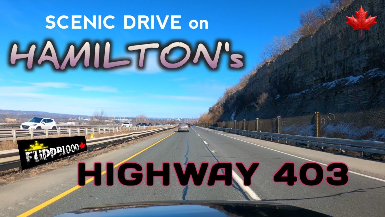 Scenic Drive on Hamilton’s Highway 403 (northbound)  //  2025