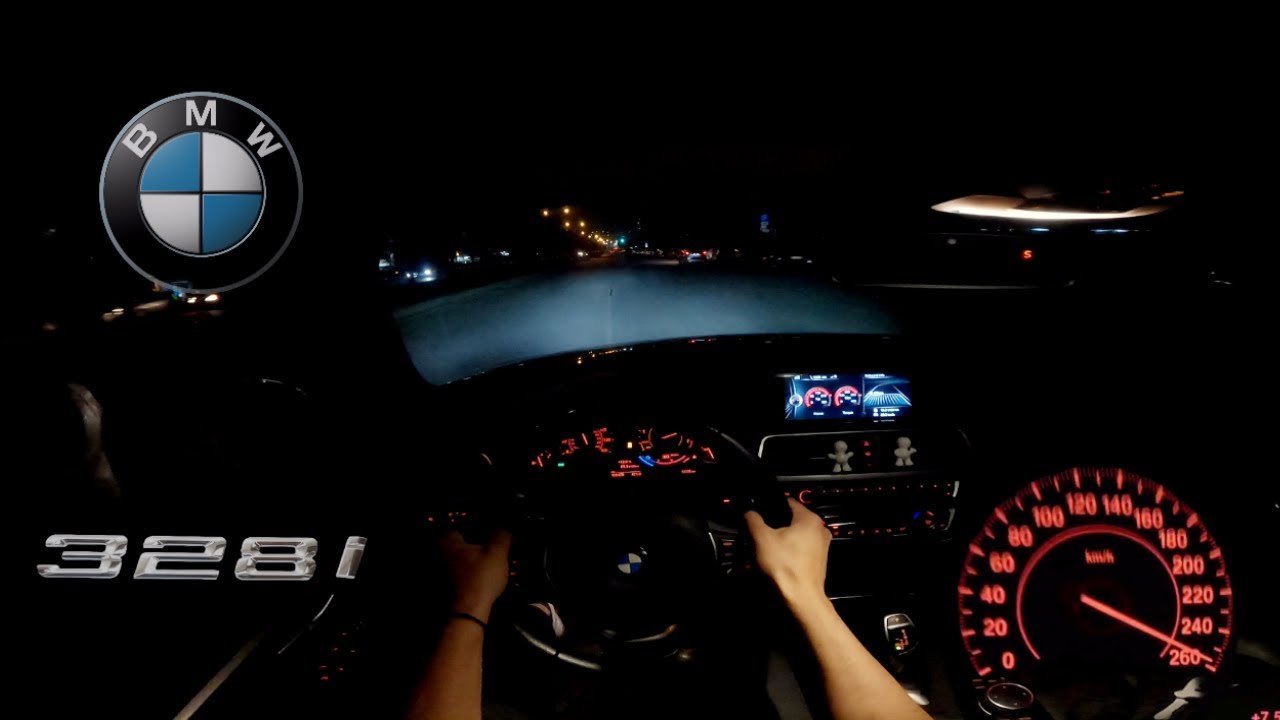 2016 BMW 328i F30 Highway POV Test Drive( Top speed, HD)