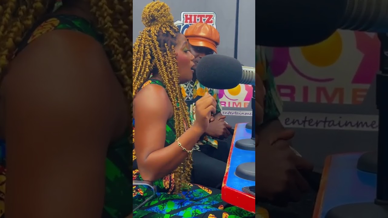 Doing what I love inside @hitz1039fm ,rush is out on all streaming platforms,pls check it out.