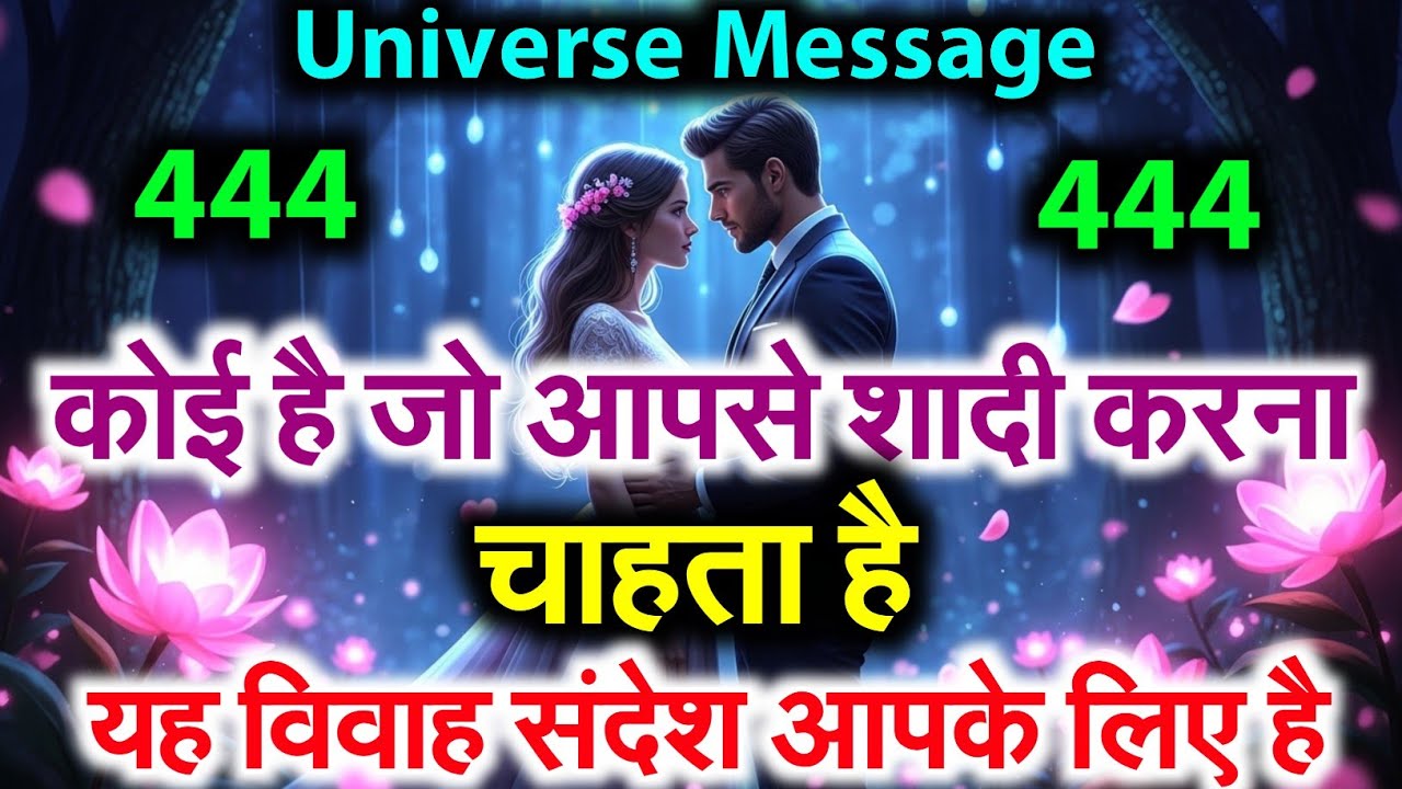  ❤️तुम्हारी शादी का योग बन चुका है… कोई तुम्हें जीवनसाथी बनाना चाहता है ❣️ | Universe Message Today