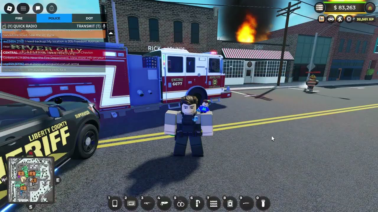 Patroling as LCSO in ERLC