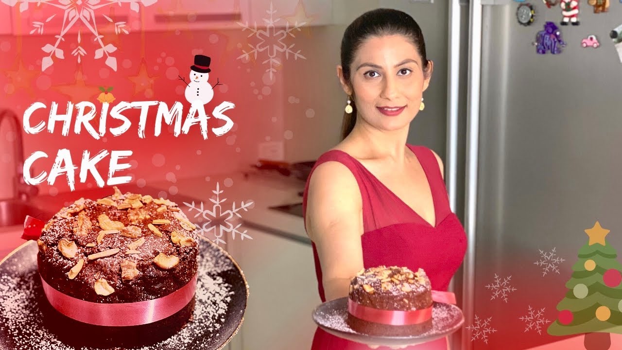 Christmas Cake Recipe | Eggless Christmas Fruit Cake | Amazing Christmas Cake Decorating Compilation