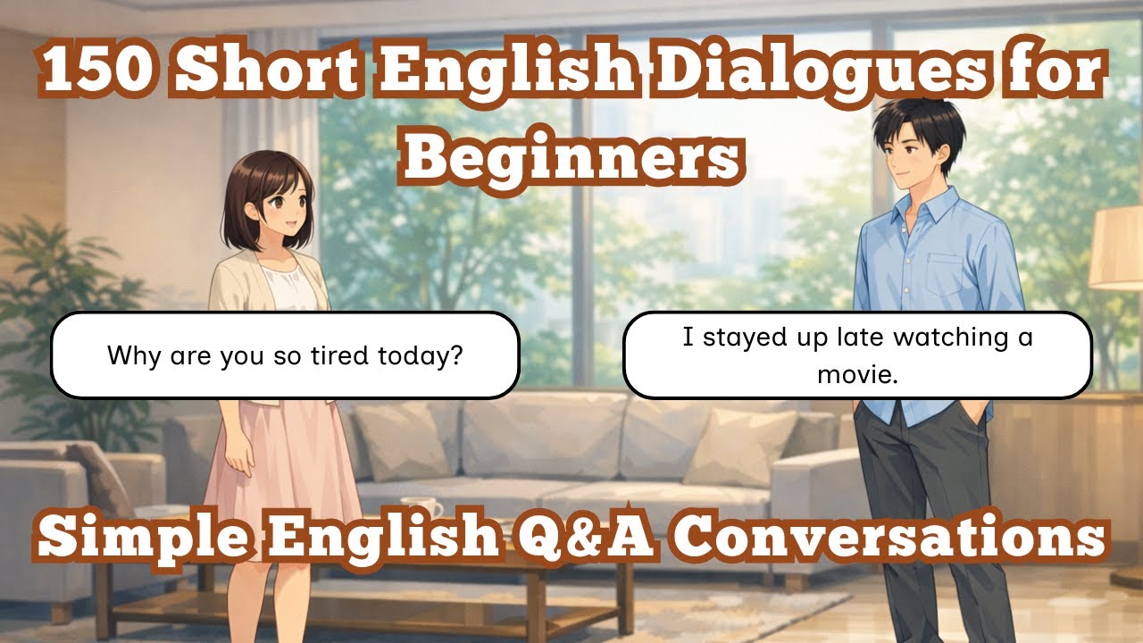 Easy English Dialogues for Beginners | Speaking Practice | Short Conversations | Daily English