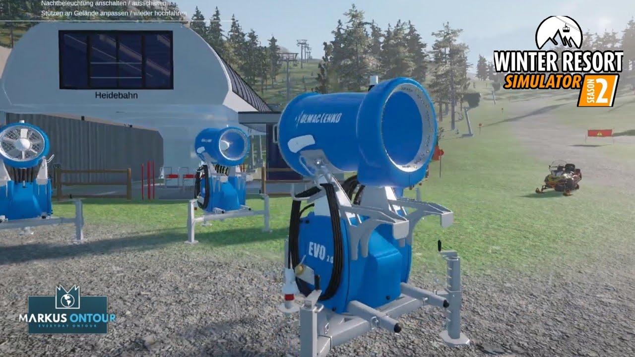 WRS 2 / Das kleine feine Skigebiet Ochsenalpe - Marlstein / Neue Schneekanonen #1