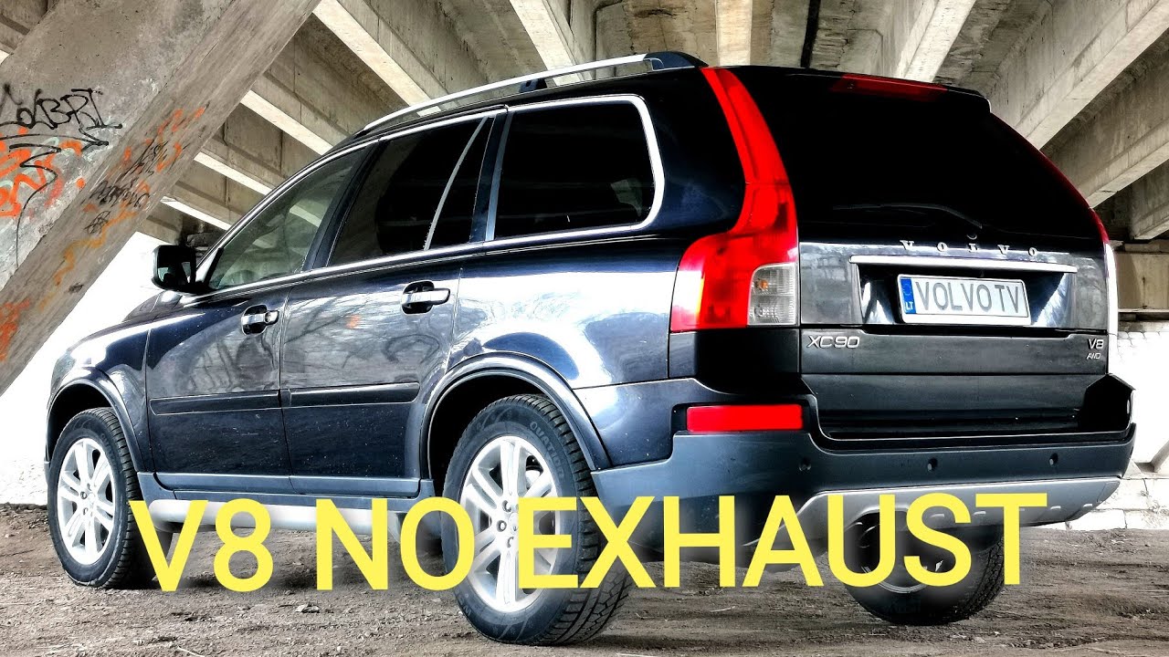 VOLVO XC90 V8 STRAIGHT EXHAUST SOUND