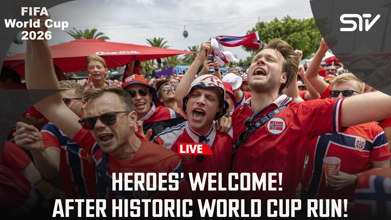 LIVE | The Norway soccer team arrives back in Oslo | ZO1V