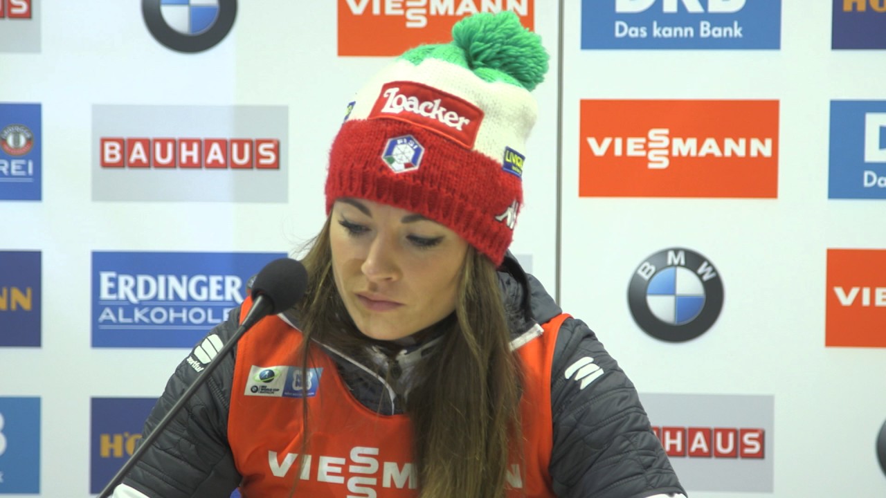 Chevalier, Wierer and Akimova after Nove Mesto's pursuit