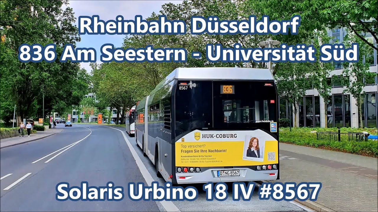Rheinbahn Düsseldorf - Linie 836, Solaris Urbino 18 IV 