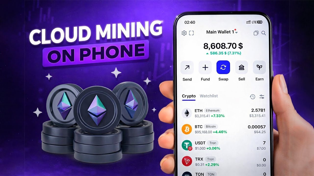 I Mined FREE Ethereum In One Day on My Phone! Cloud Mining Ethereum 2026 (Step-by-Step Guide)